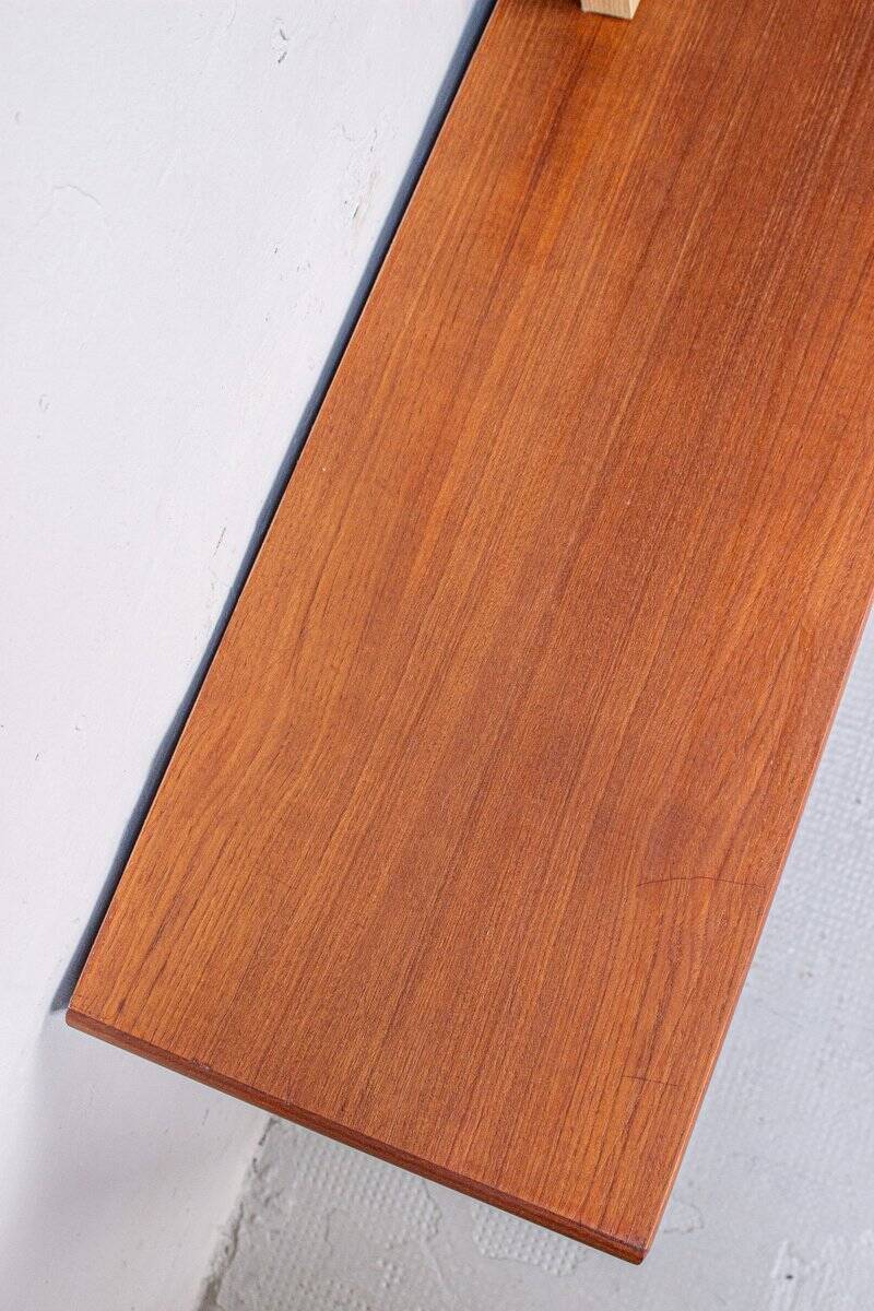 Vintage Teak Display Cabinet, Denmark, 1980s
