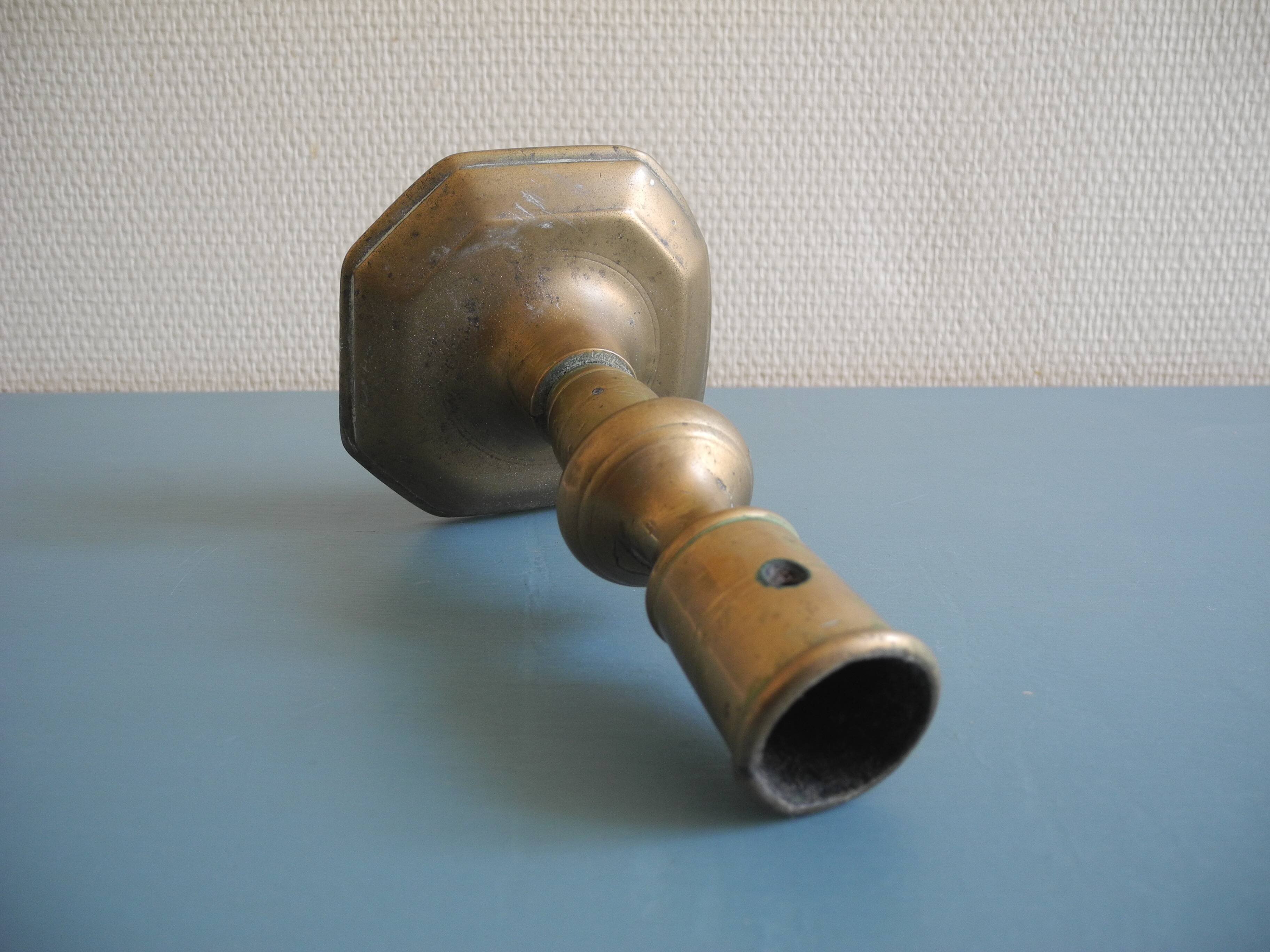 18th century bronze candlestick Haute Epoque antique French candlestick