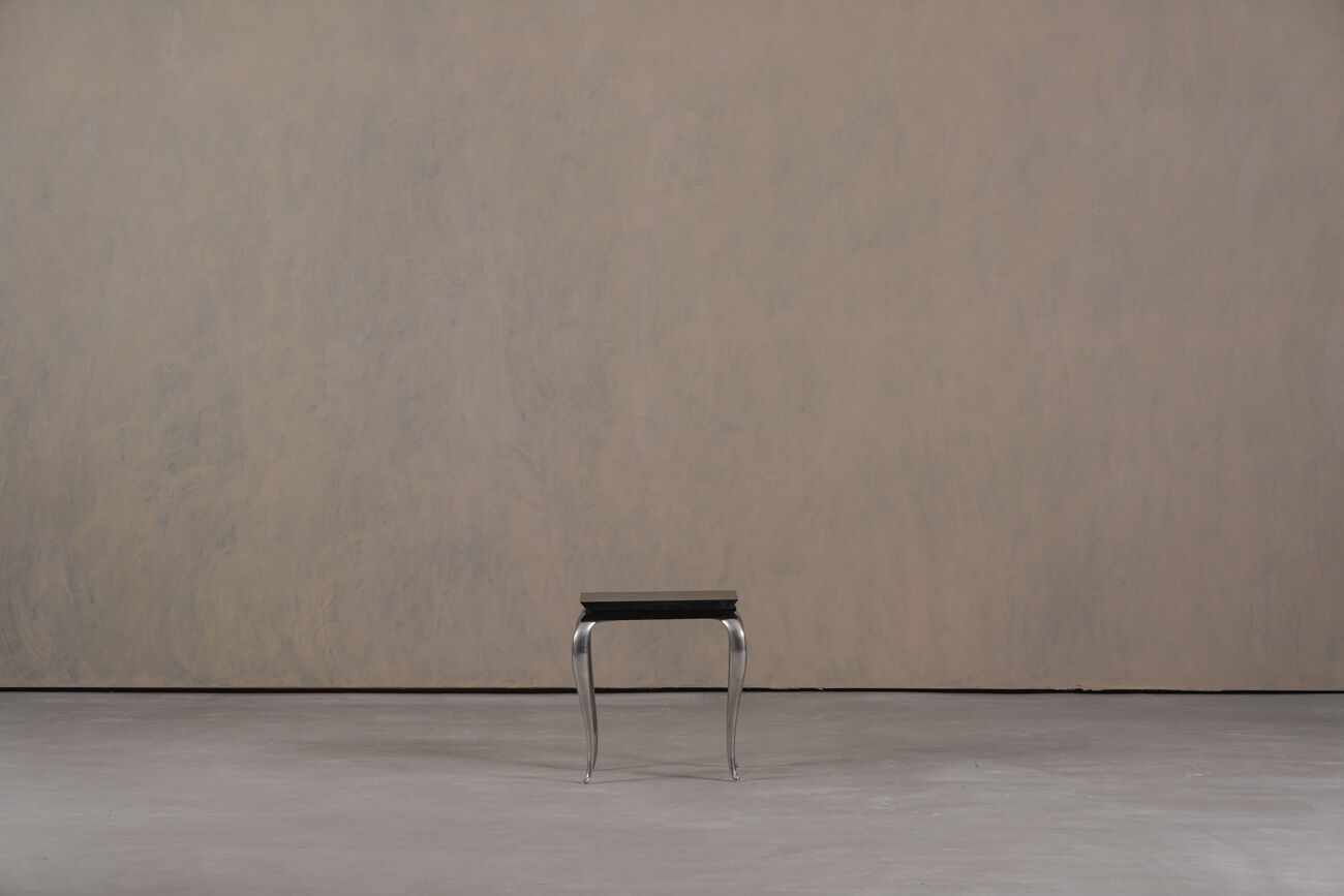 Chaise / table d'appoint Lola Mundo par Philippe Starck pour Driade, Italie, années 1980.