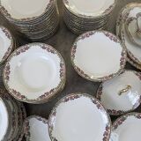 66-piece Limoges porcelain service, mid-20th century