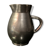 Black ceramic pitcher carafe design 1950