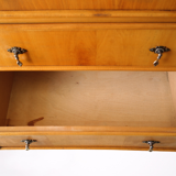 Small dresser in vintage blond walnut