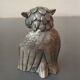 Chouette protectrice vintage Peltro Italie