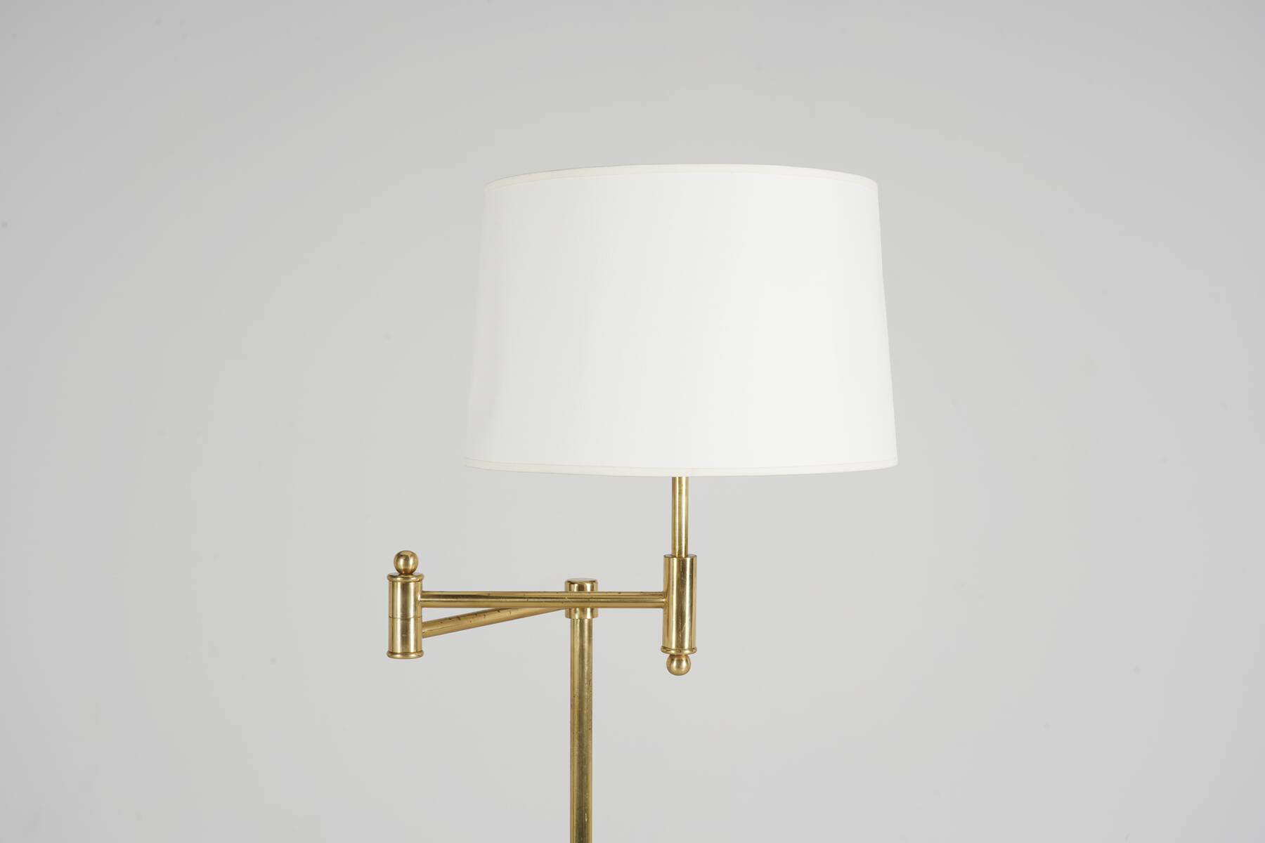 Brass reading lamp circa 1980