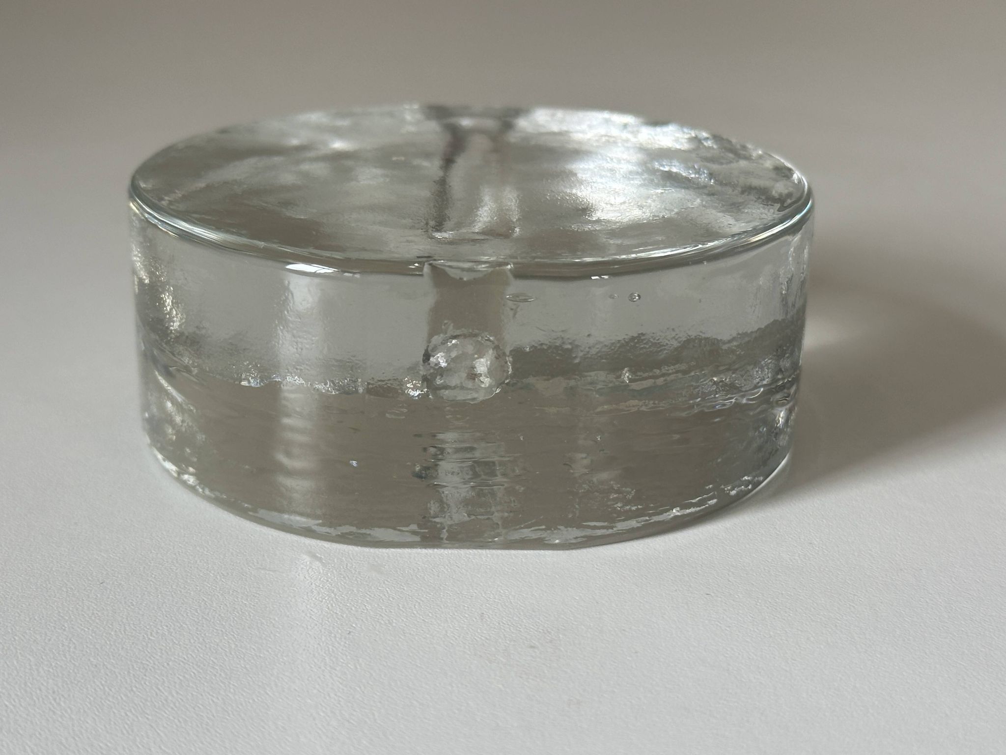 Walter glass vintage soliflore vase from the 70s