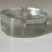 Walter glass vintage soliflore vase from the 70s