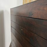 English oak writing desk