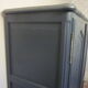 Old anthracite grey cabinet