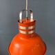 Suspension Space Age in orange/red metal