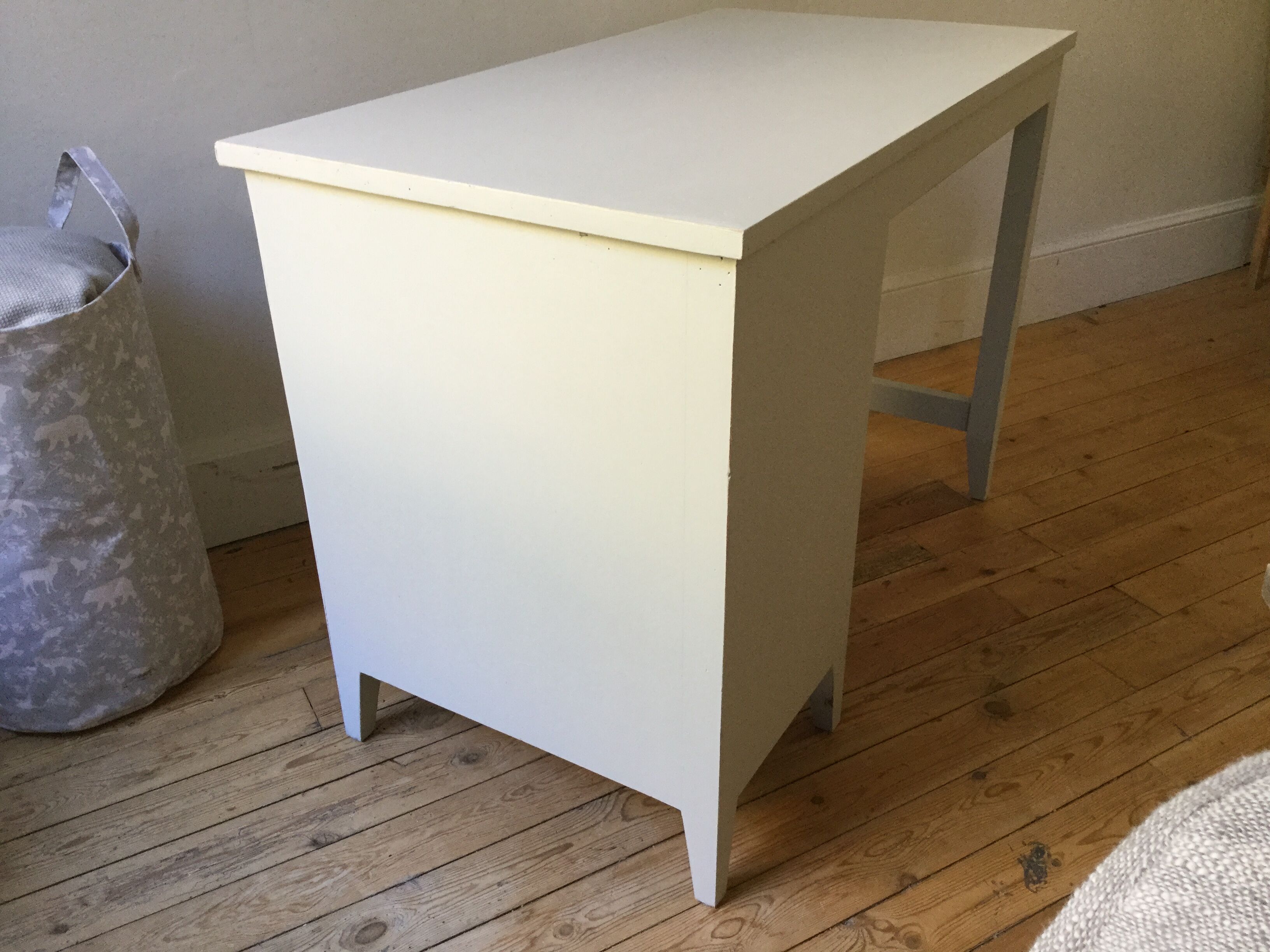 Old desk with drawers