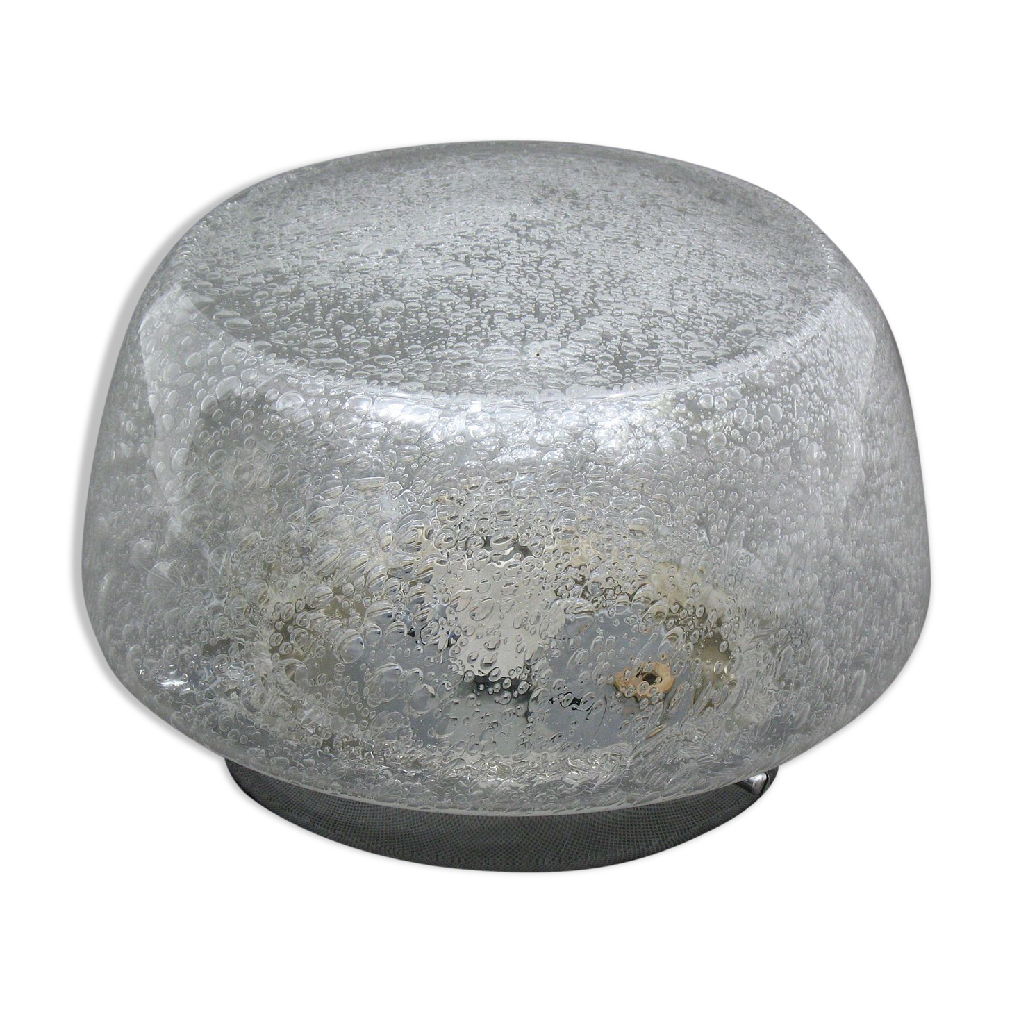 Wall / ceiling lamp, bubble glass, Germany, 1970s