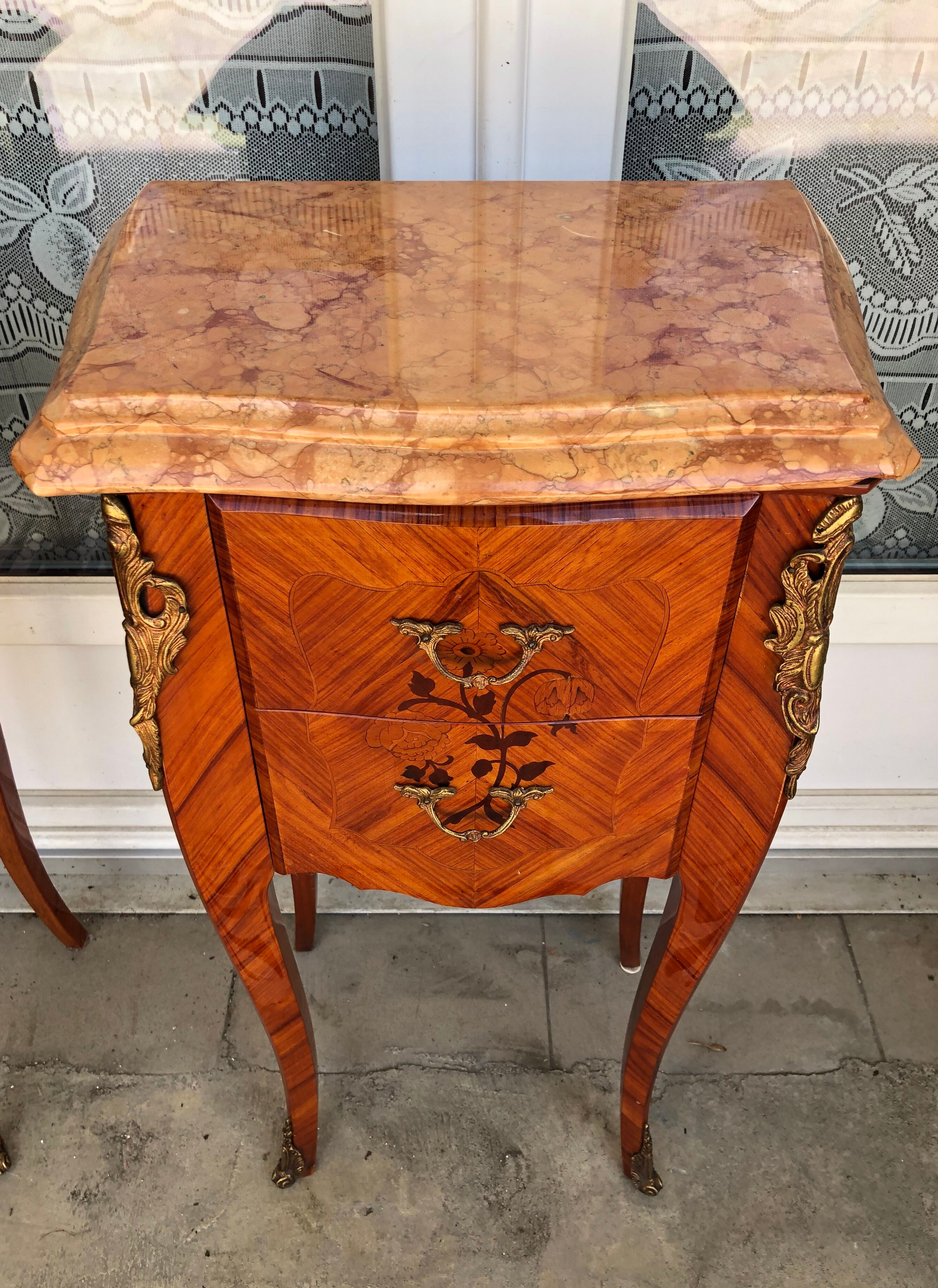 Pair of bedside Louis XV