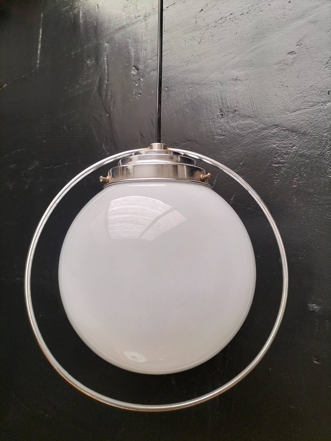 Opaline ball pendant