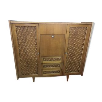 Armoire rotin