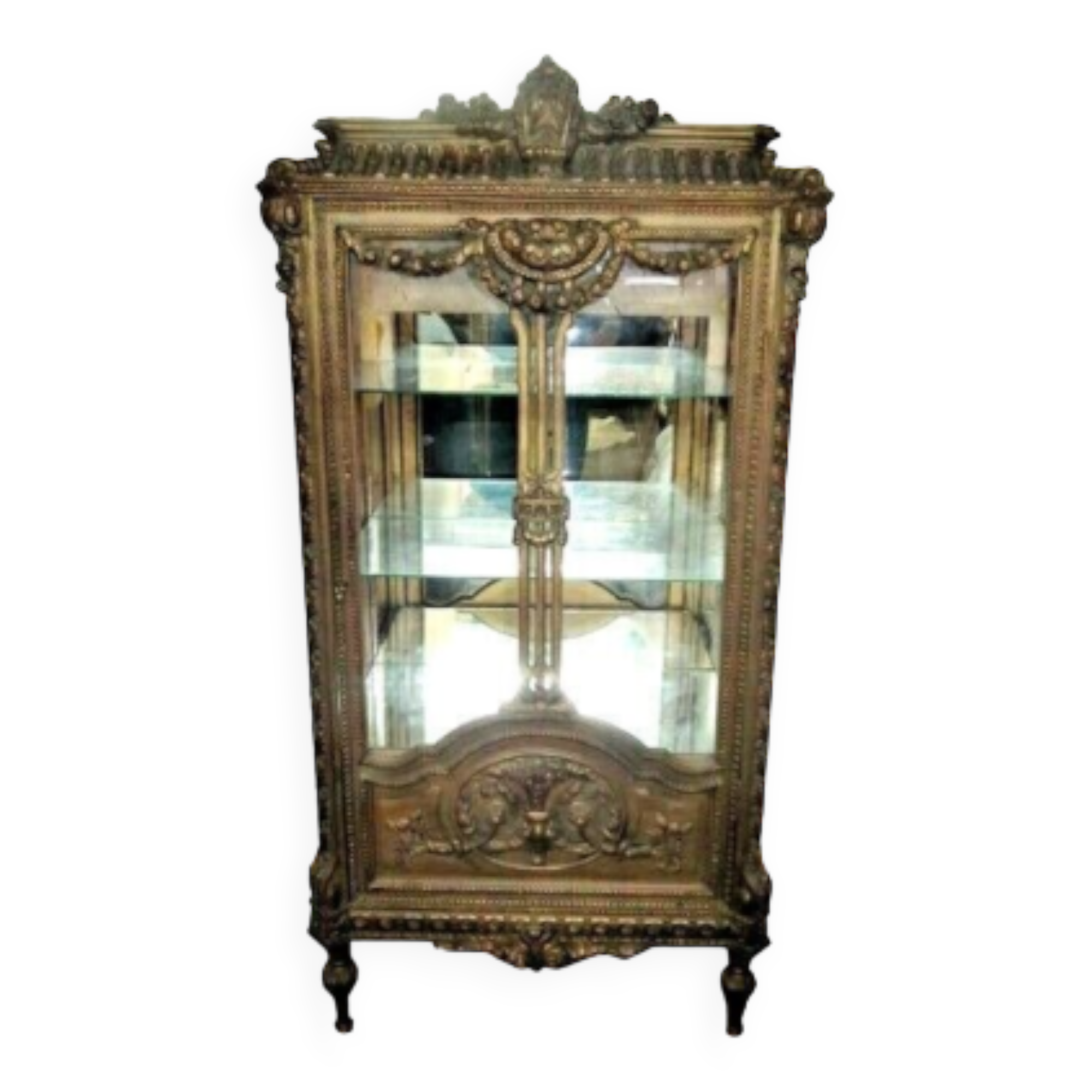 Louis XV style display cabinet