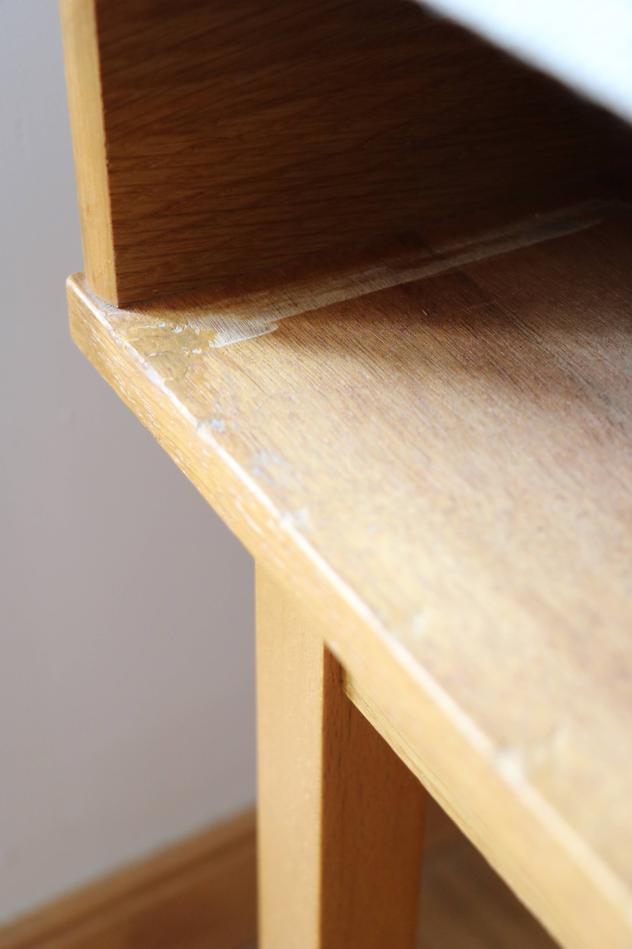 Entry bench, modular Scandinavian telephone bench, teak, 1960.