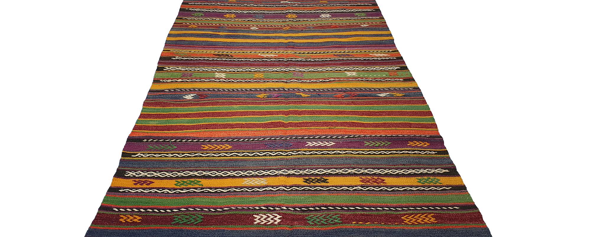 Turkish Kilim, 214x135 cm