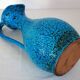 Large vintage fat lava ceramic vase H41cm