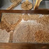Vintage pine scale coffee table
