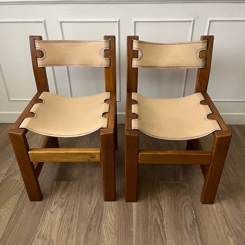 Paire de chaises Maison Regain