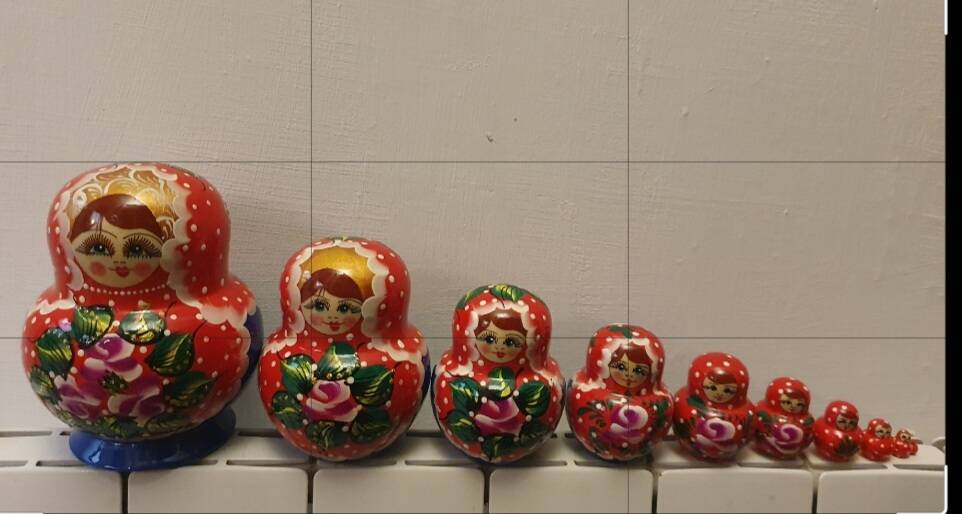 10-piece Russian Matryoshka Doll