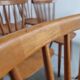 Set of 18 Scandinavian style bistro chairs, 60s
