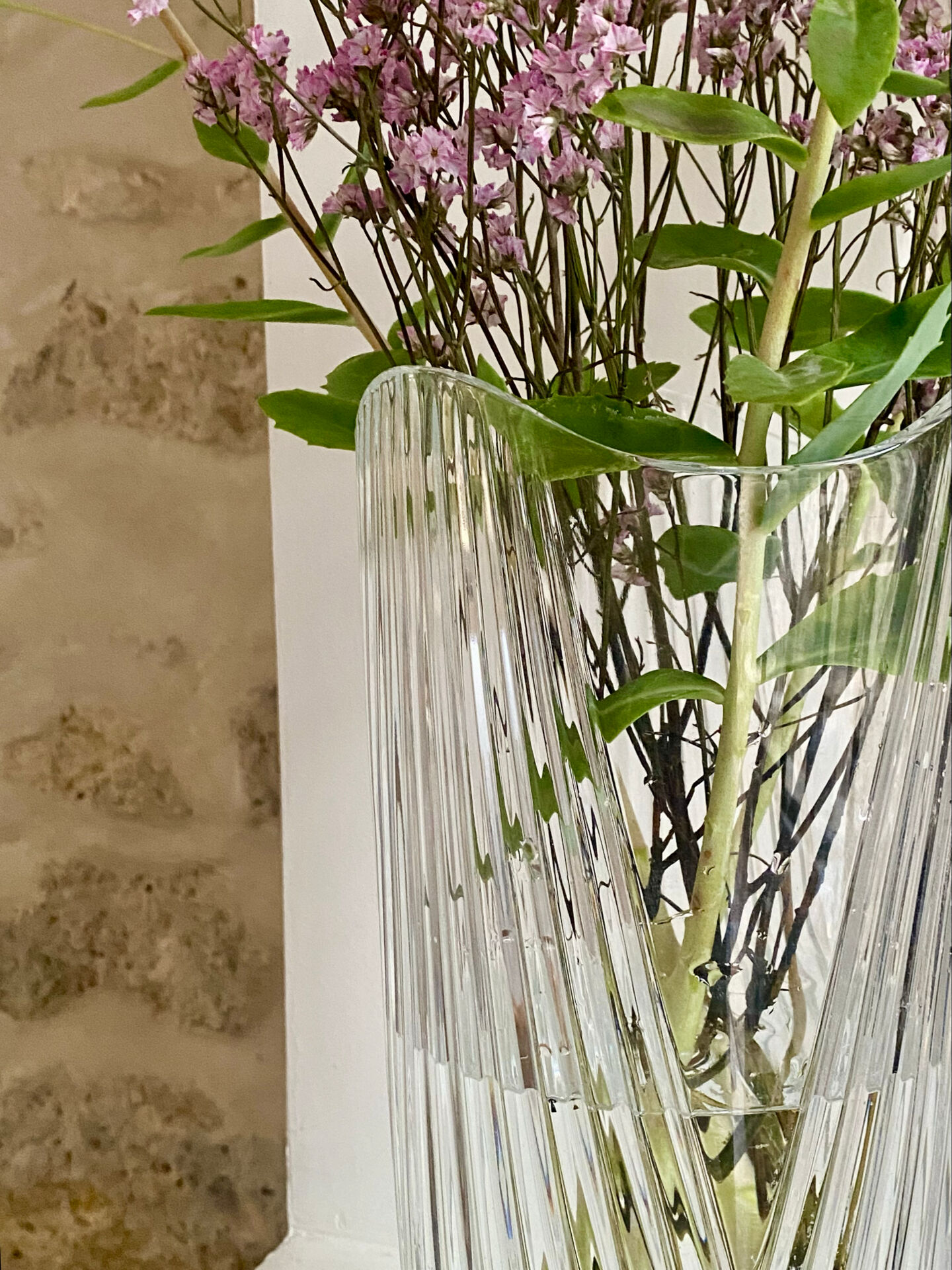 Crystal vase from Arques