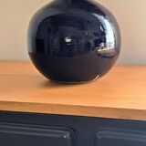 Blue ceramic lamp base