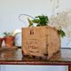 Old wooden box