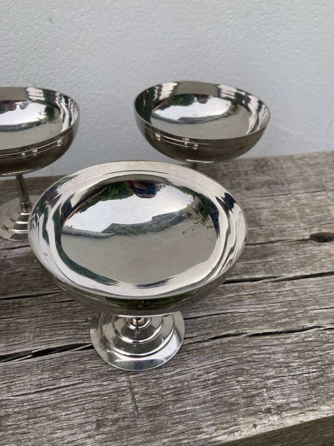 6 stainless steel bowls Rémy Letang 1970