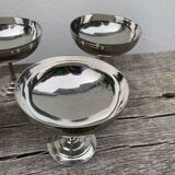 6 stainless steel bowls Rémy Letang 1970