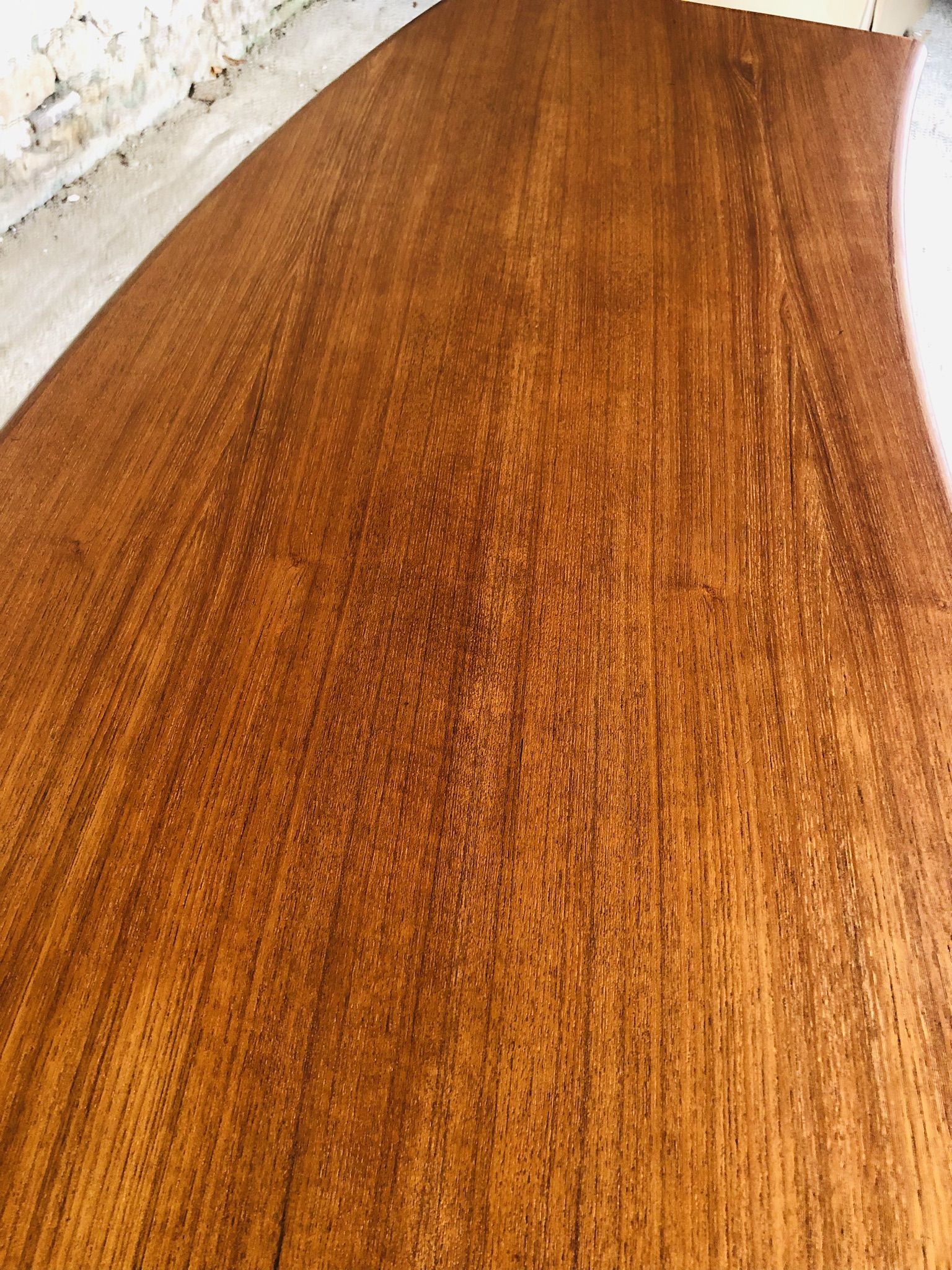 Table basse en teck danoise, Johannes Andersen pour CFC Silkeborg, Circa 60's