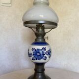 Vintage kosm brenner opaline kerosene lamp