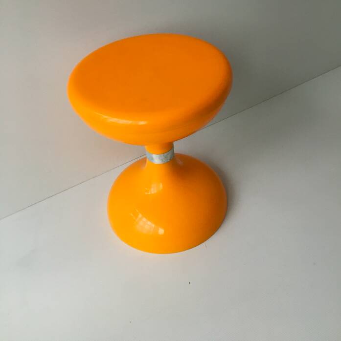 Tabouret orange diabolo Robur Sgarabello