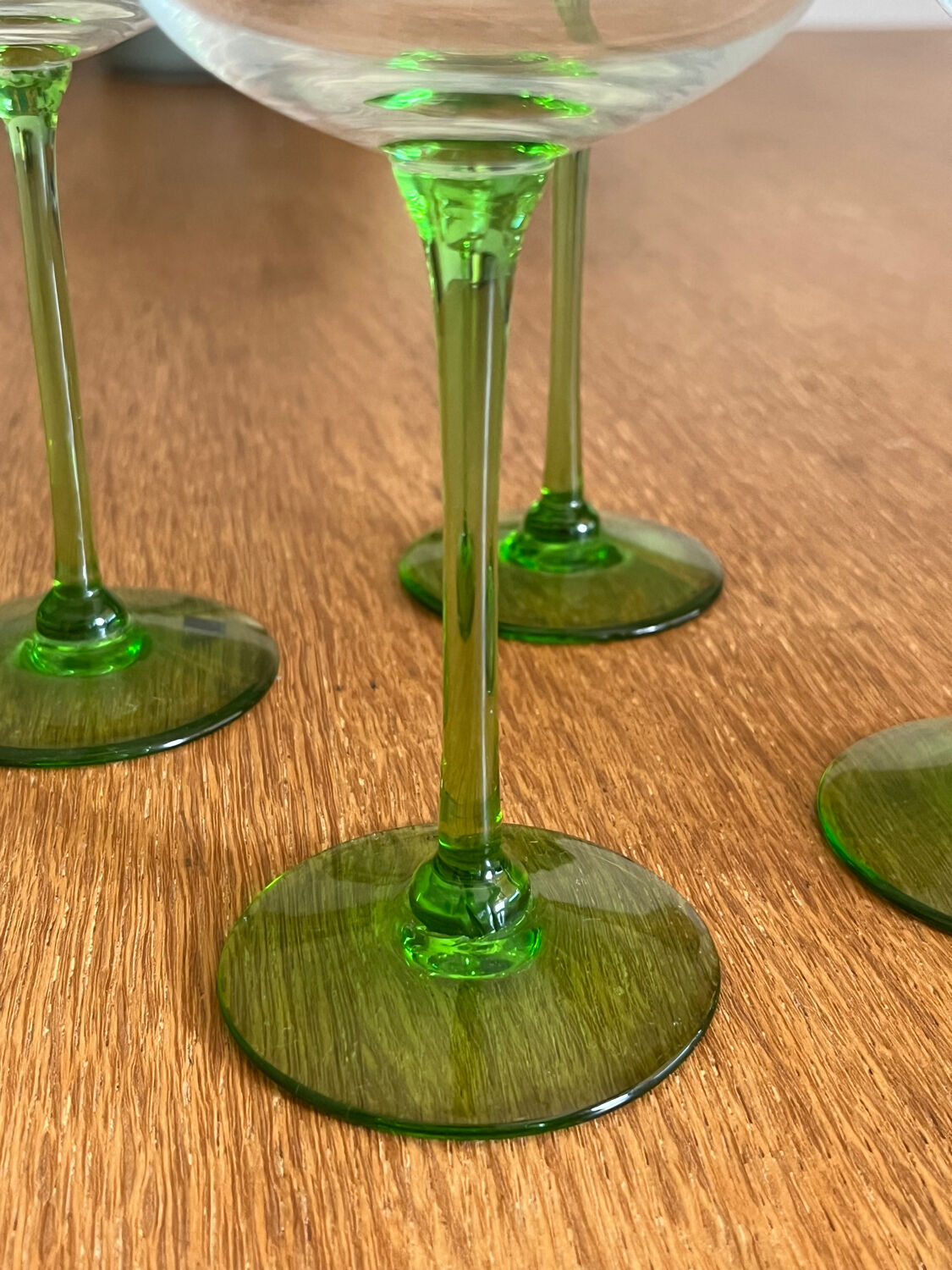 Alsatian wine glasses