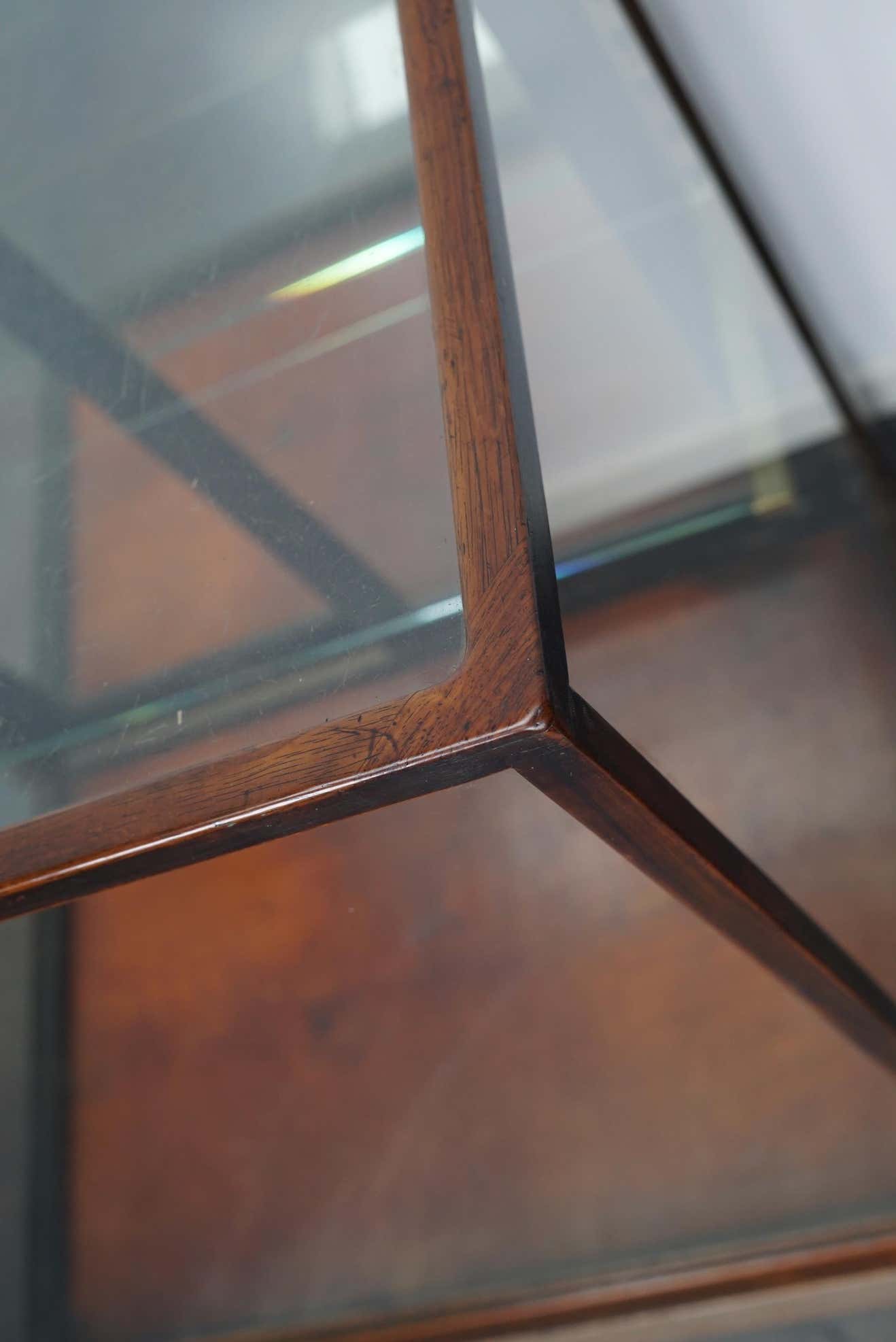 Mahogany counter window late nineteenth century