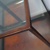 Mahogany counter window late nineteenth century