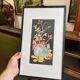 Early 20th Century Still Life Painting with Black Frame