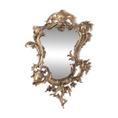 French bronze cornucopia mirror, first half of the 20th century.