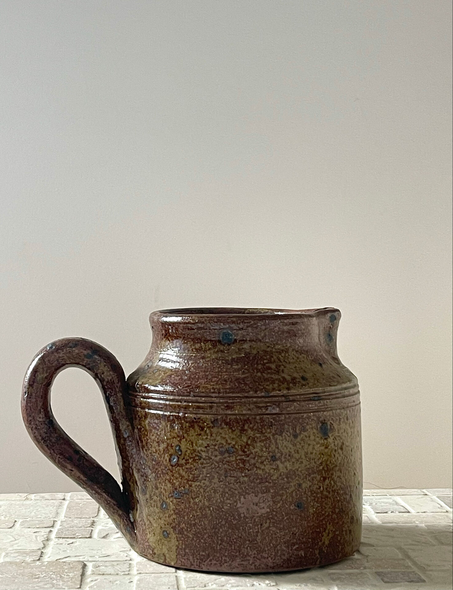 Pyrite stone jug 1970