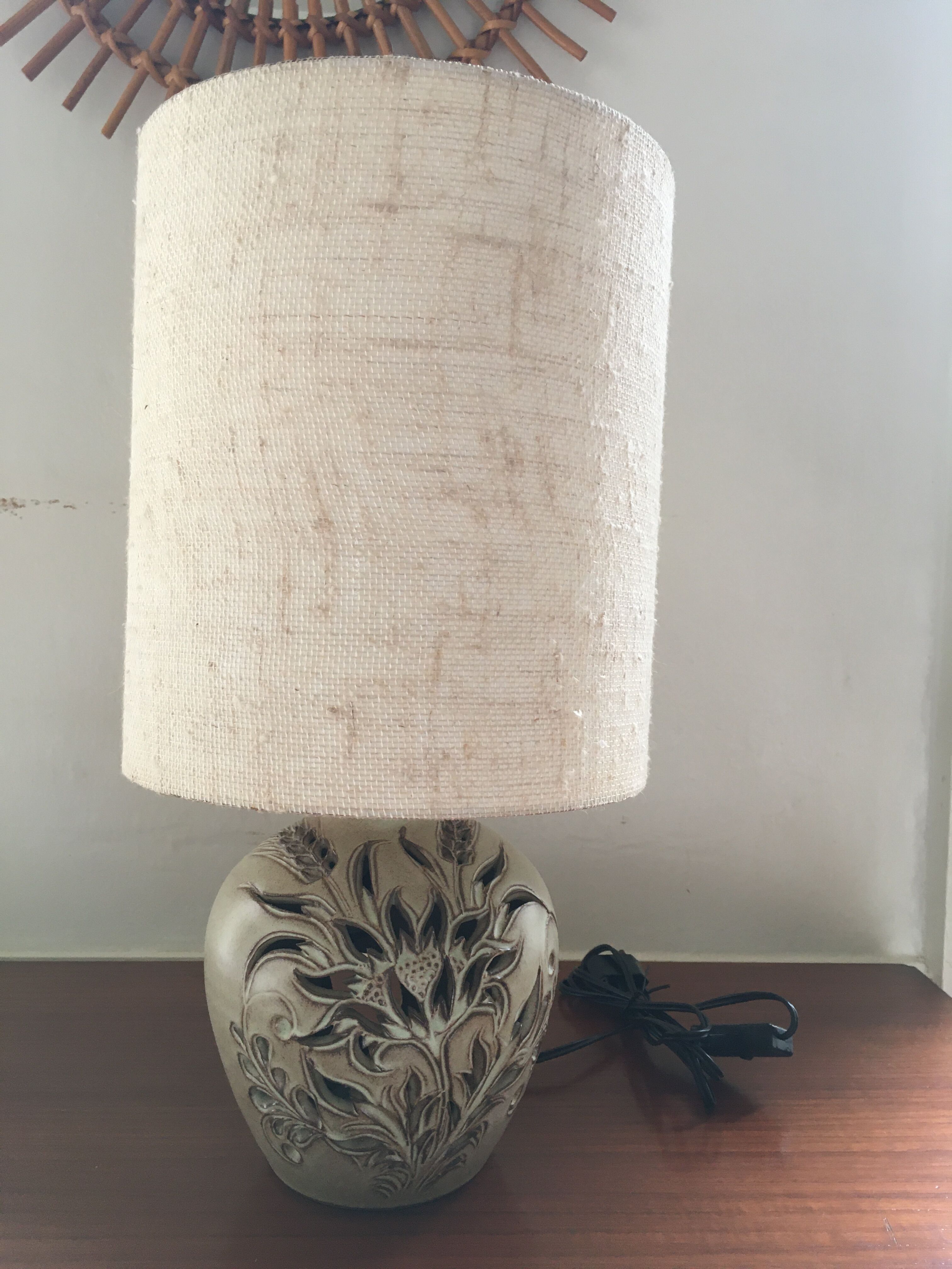 Fonck lamp and Matéo Vallauris ceramic open