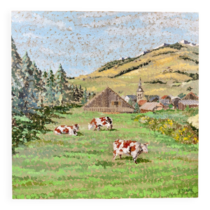 Tableau huile sur toile