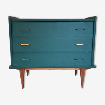 Green vintage dresser