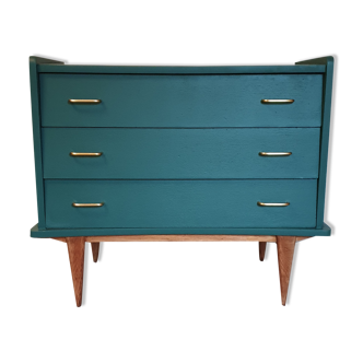 Green vintage dresser