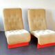 Set of 2 rare lounge chairs for Cado, Denmark 1960