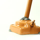 Yellow metal desk lamp 1960