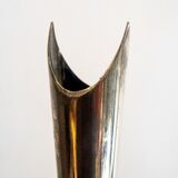 Silver-plated metal vase Cardinal by Lino Sabattini for Christofle, 1956