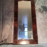 Mahogany plating mirror 19th-century