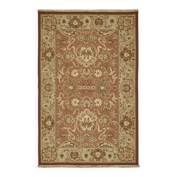 Turkish Handknotted Wool Oushak Rug 108 cm x 170 cm