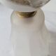 Art Deco wall lamp in porcelain and glass